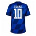 Kroatia Luka Modric #10 Borte Drakt EM 2024 Kortermet